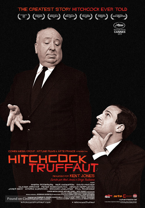 Hitchcock/Truffaut - Portuguese Movie Poster