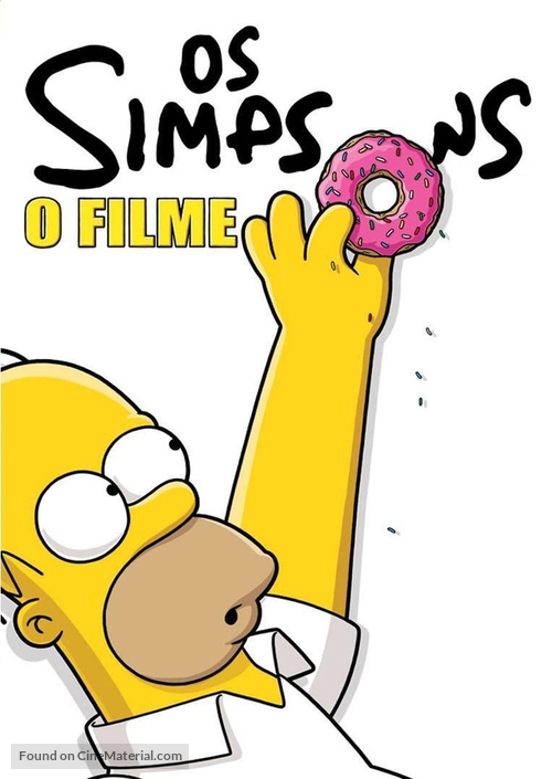 The Simpsons Movie - Portuguese Movie Cover