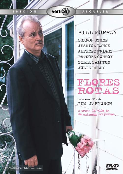 Broken Flowers - Spanish DVD movie cover