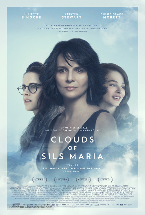 Clouds of Sils Maria - Movie Poster