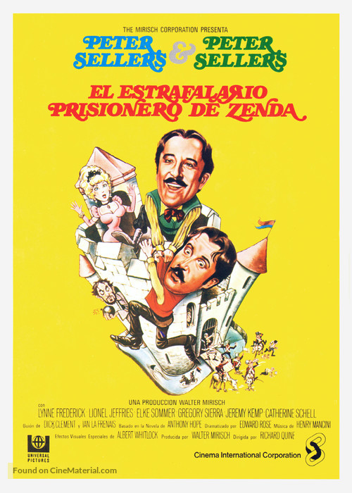 The Prisoner of Zenda - Spanish Movie Poster