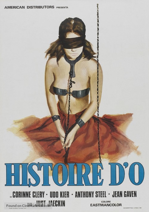 Histoire d&#039;O - Italian Movie Poster