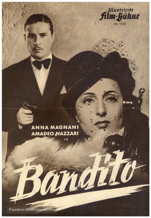 Il bandito - German Movie Poster