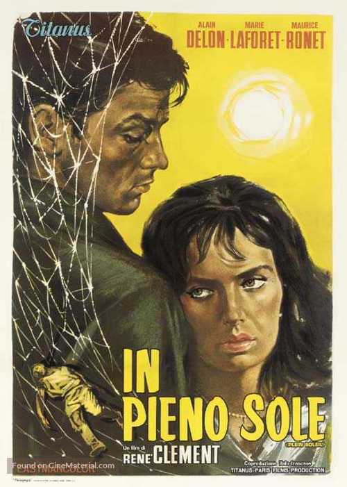 Plein soleil - Italian Movie Poster