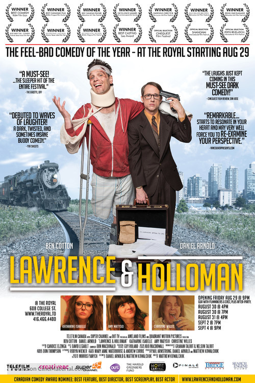 Lawrence &amp; Holloman - Canadian Movie Poster