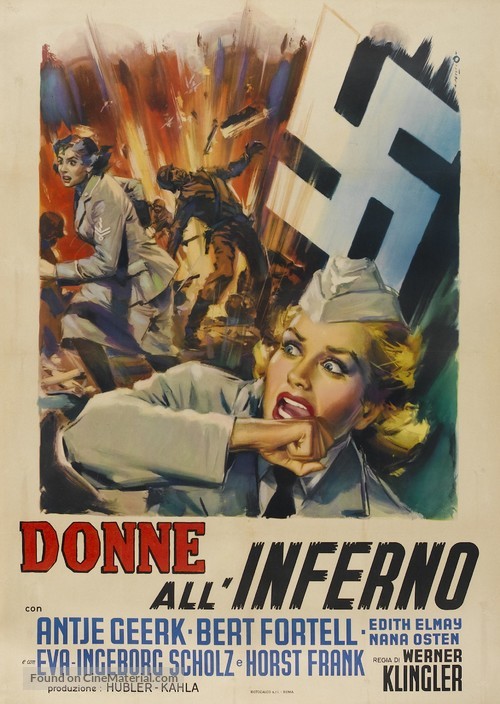 Blitzm&auml;dels an die Front - Italian Movie Poster