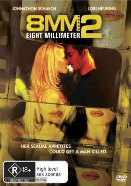 8MM 2 - Australian DVD movie cover