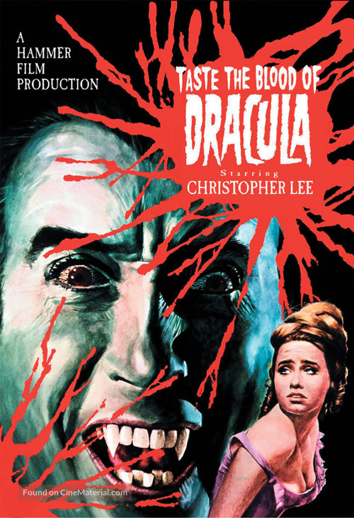 Taste the Blood of Dracula - DVD movie cover