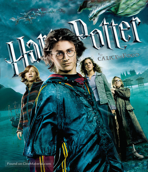 Harry Potter and the Goblet of Fire - Brazilian Blu-Ray movie cover