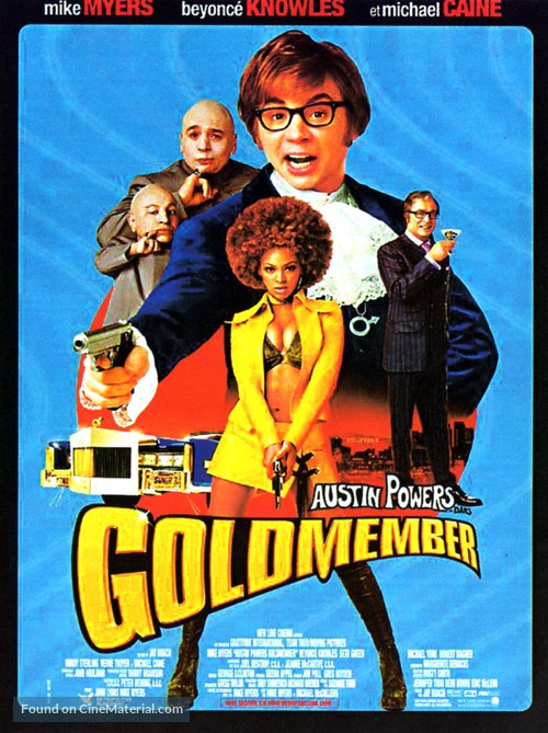 Austin Powers in Goldmember - French Movie Poster
