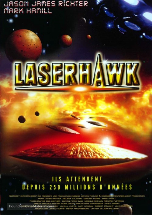 Laserhawk - French DVD movie cover