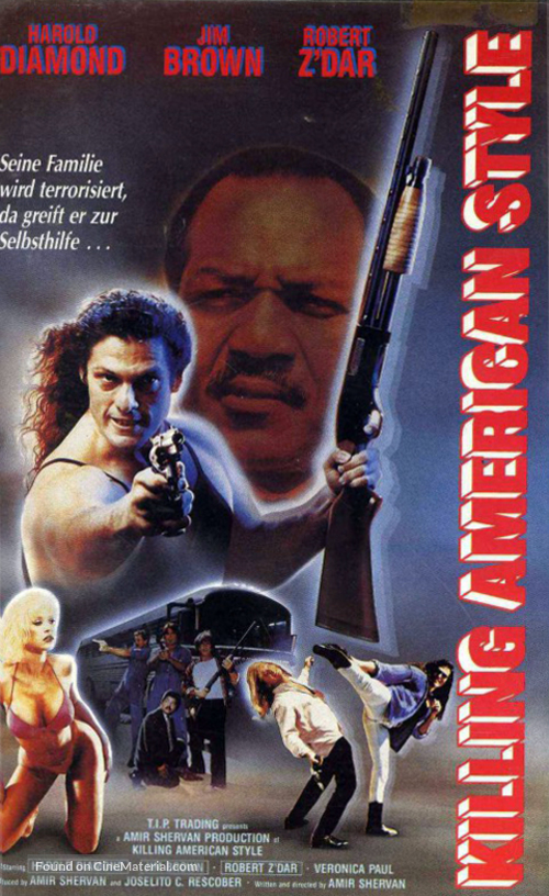 Killing American Style - German Movie Poster