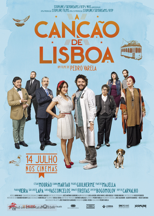 A Can&ccedil;&atilde;o de Lisboa - Portuguese Movie Poster