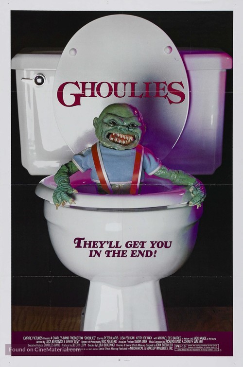 Ghoulies - Movie Poster