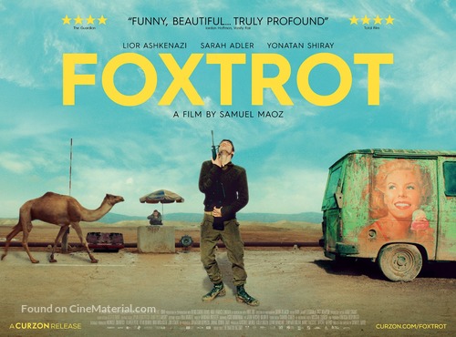 Foxtrot - British Movie Poster