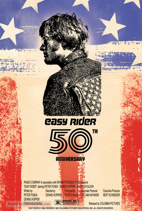 Easy Rider - Re-release movie poster