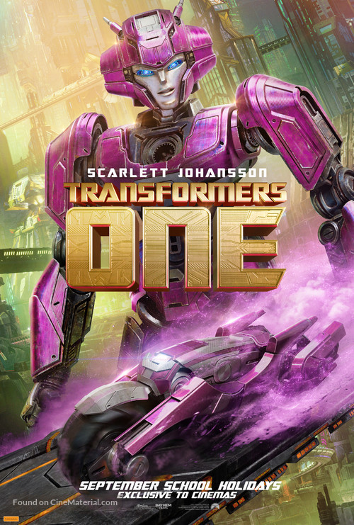 Transformers One - Australian Movie Poster