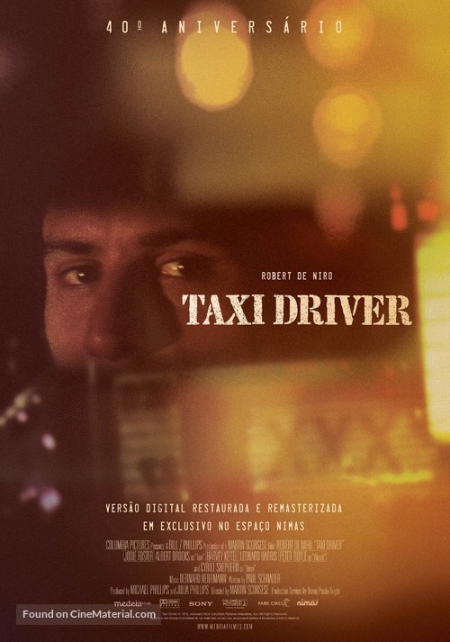 Taxi Driver - Portuguese Movie Poster
