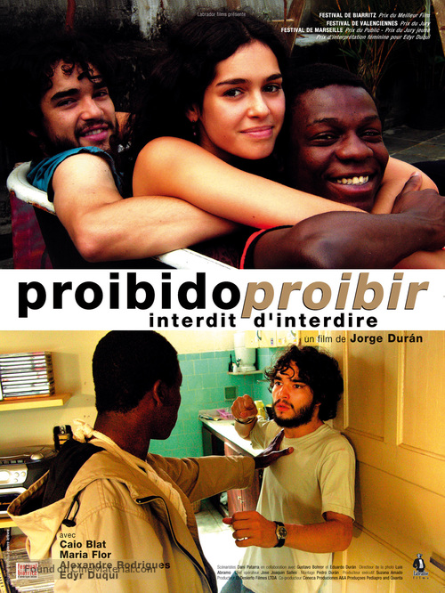 Proibido Proibir - French Movie Poster