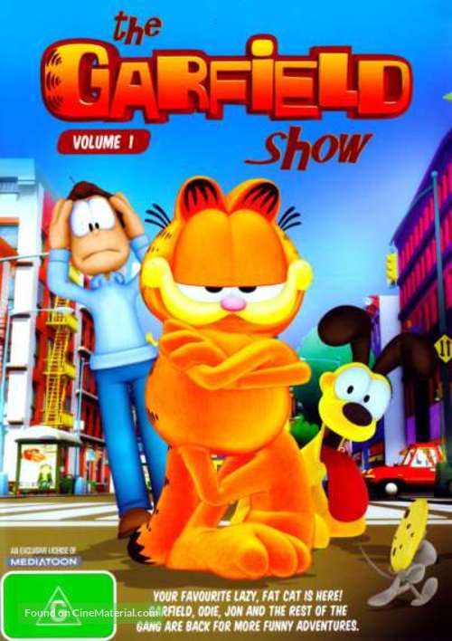 &quot;The Garfield Show&quot; - Australian DVD movie cover