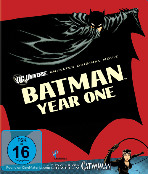 Batman: Year One - German Blu-Ray movie cover