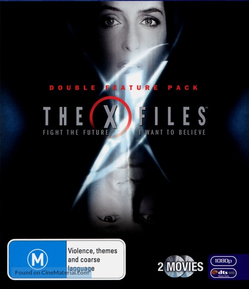 The X Files - Australian Blu-Ray movie cover