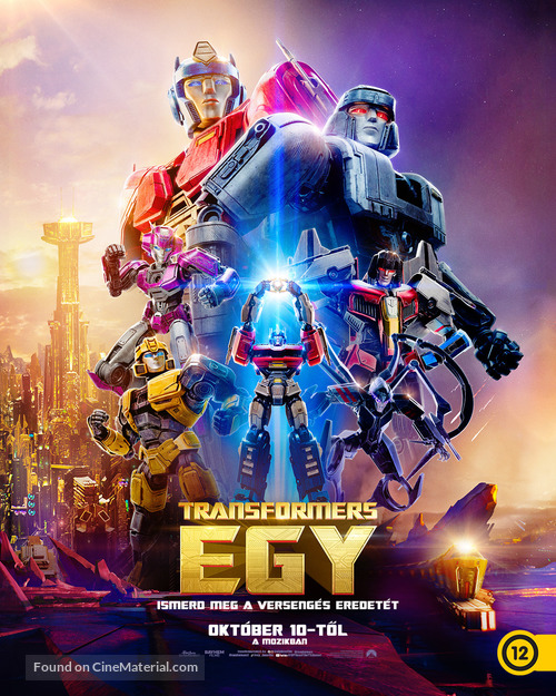 Transformers One - Hungarian Movie Poster