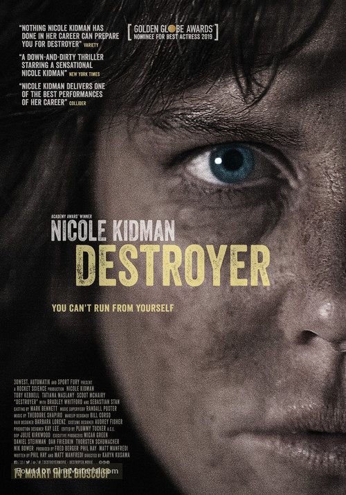Destroyer - Dutch Movie Poster