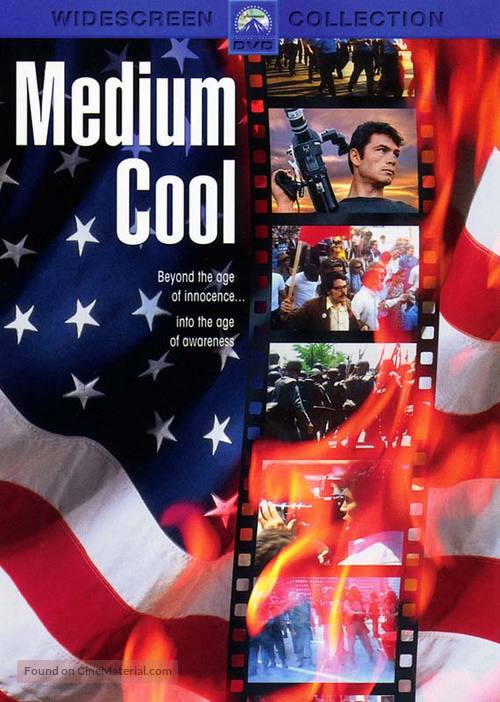 Medium Cool - DVD movie cover
