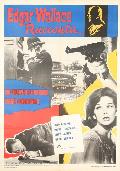 &quot;The Edgar Wallace Mystery Theatre&quot; - Italian Movie Poster