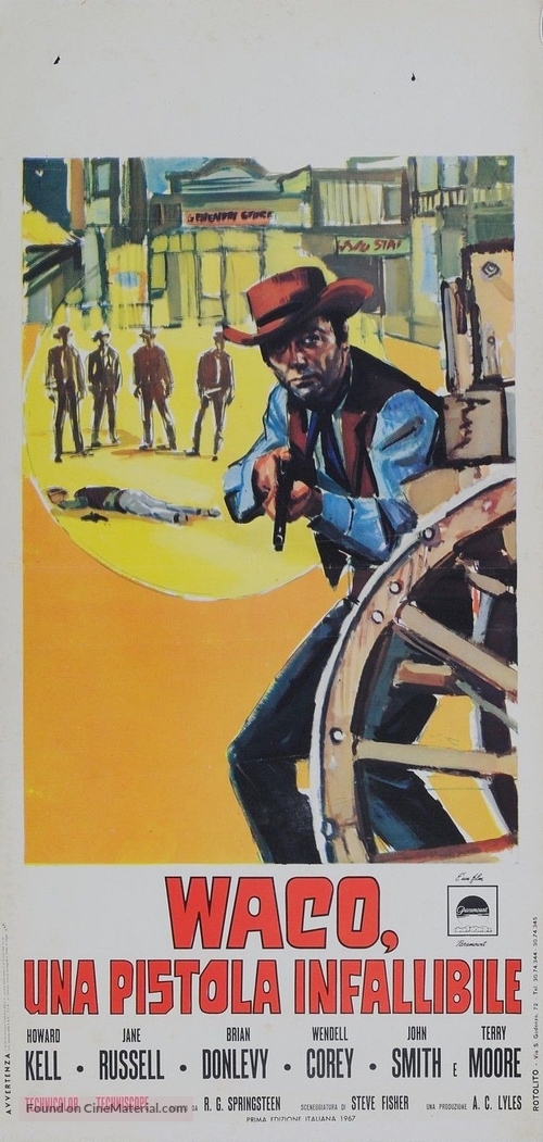 Waco - Italian Movie Poster