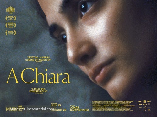A Chiara - British Movie Poster