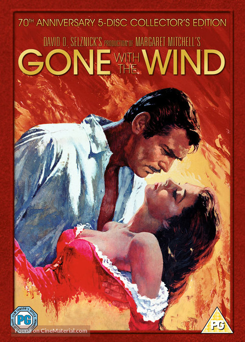 Gone with the Wind - British DVD movie cover