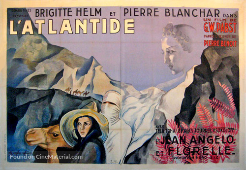 L&#039;Atlantide - French Movie Poster