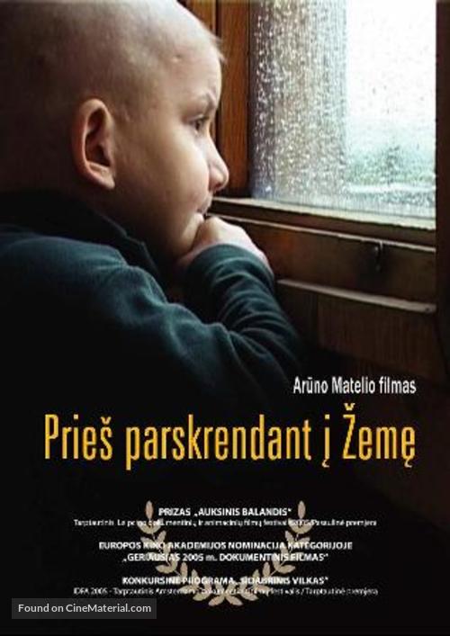 Pries parskrendant i zeme - Lithuanian poster