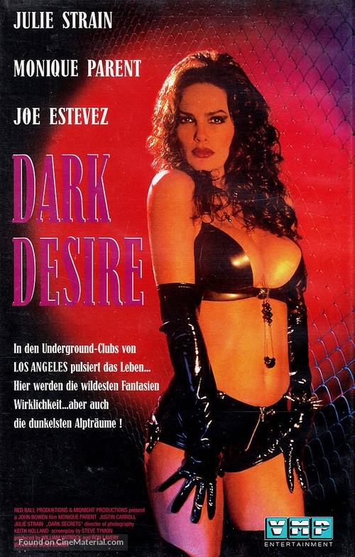 Dark Secrets - German VHS movie cover