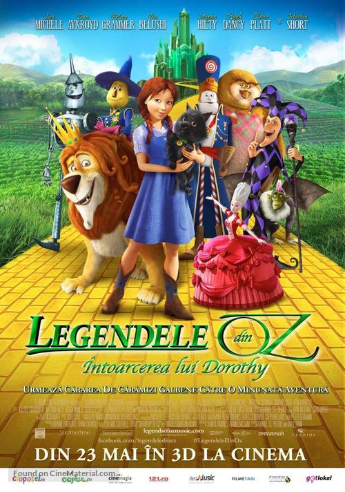 Legends of Oz: Dorothy&#039;s Return - Romanian Movie Poster