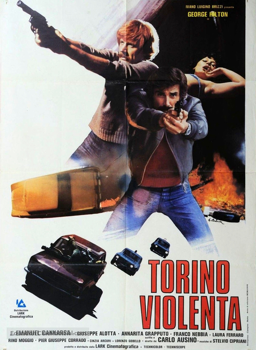 Torino violenta - Italian Movie Poster