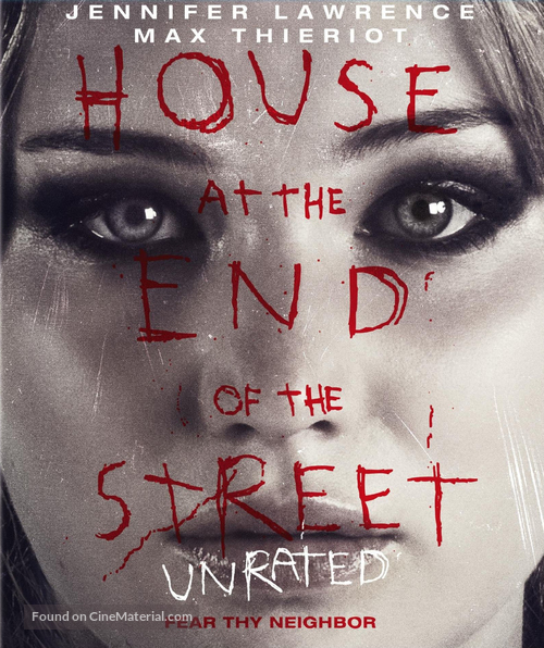House at the End of the Street - Blu-Ray movie cover
