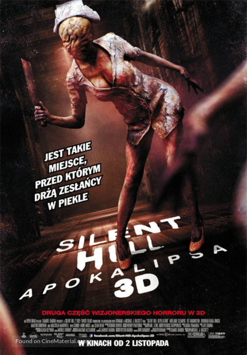 Silent Hill: Revelation 3D - Polish Movie Poster