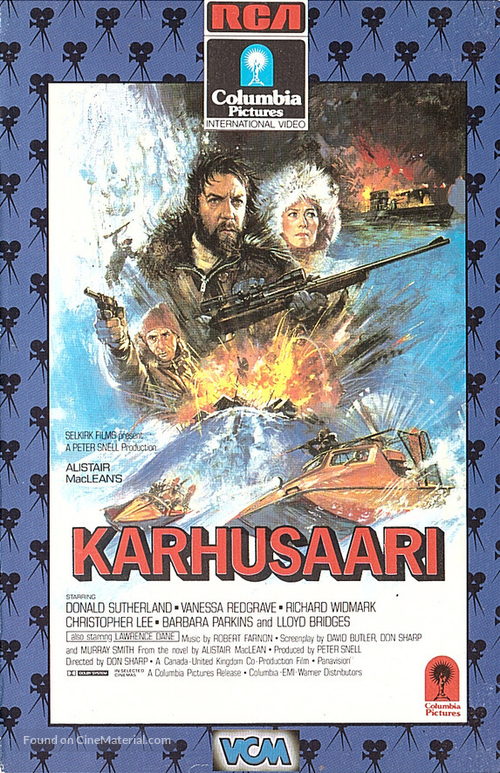 Bear Island - Finnish VHS movie cover