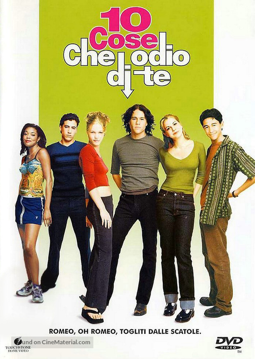 10 Things I Hate About You - Italian DVD movie cover