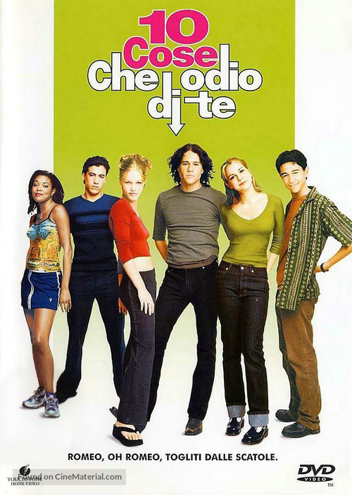10 Things I Hate About You - Italian DVD movie cover