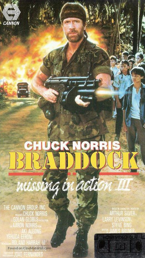 Braddock: Missing in Action III - Dutch Movie Cover