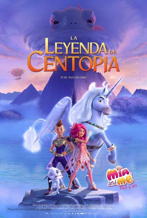 Mia and Me: The Hero of Centopia - Spanish Movie Poster