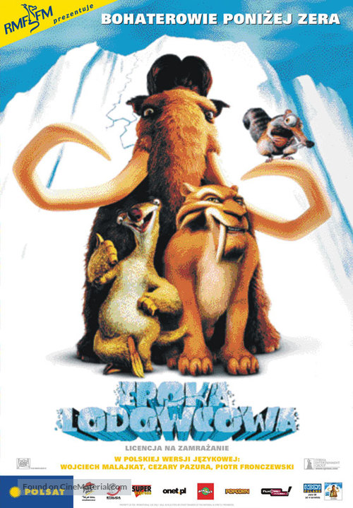 Ice Age - Polish Movie Poster