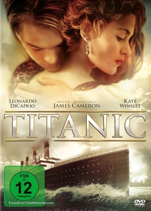 Titanic - German Blu-Ray movie cover