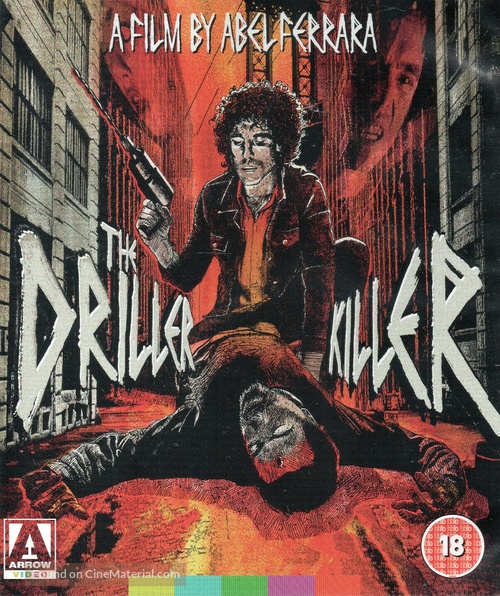 The Driller Killer - British DVD movie cover