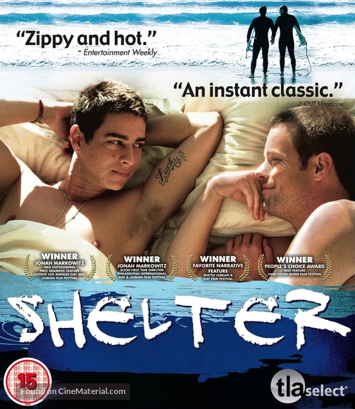 Shelter - British Blu-Ray movie cover