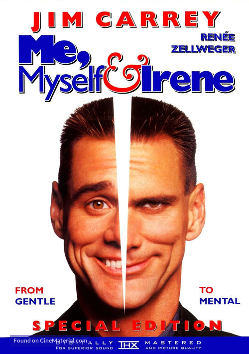Me, Myself &amp; Irene - DVD movie cover